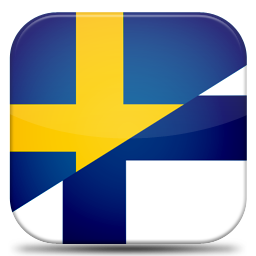 And, Finland, Language, Sweden Icon