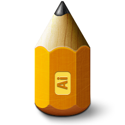 Adobe, Illustrator, Pencil Icon