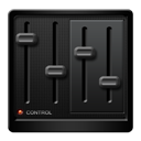Black, Control, Panel Icon