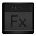 Black, Flex Icon