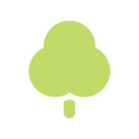 Green, Tree Icon
