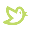 Bird, Green, Tweet Icon