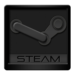 Black, Steam Icon