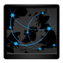 Black, Network Icon