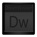 Black, Dreamweaver Icon