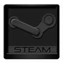 Black, Steam Icon