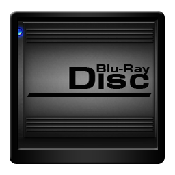 Black, Blu, Disc, Ray Icon