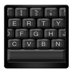 Black, Keyboard Icon