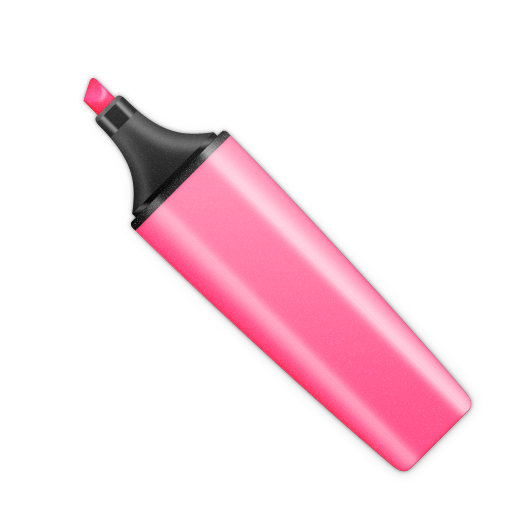 Pink, Stabilo Icon