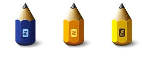 Adobe Pencils Icons