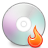 Burning, Disc Icon