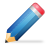 Blue, Pencil Icon