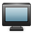 Black, Monitor Icon