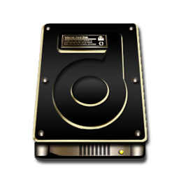 Gold, Hdd Icon