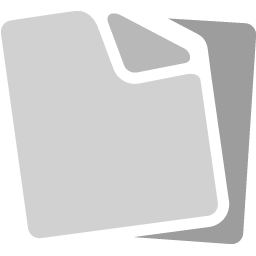 Document, Grey Icon