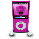 Ipod, Nano, Pink Icon