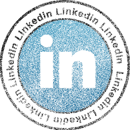 Linkedin, Stamp Icon