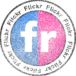 Flickr, Stamp Icon