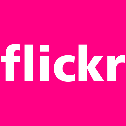 Flickr, Metro, Pink Icon