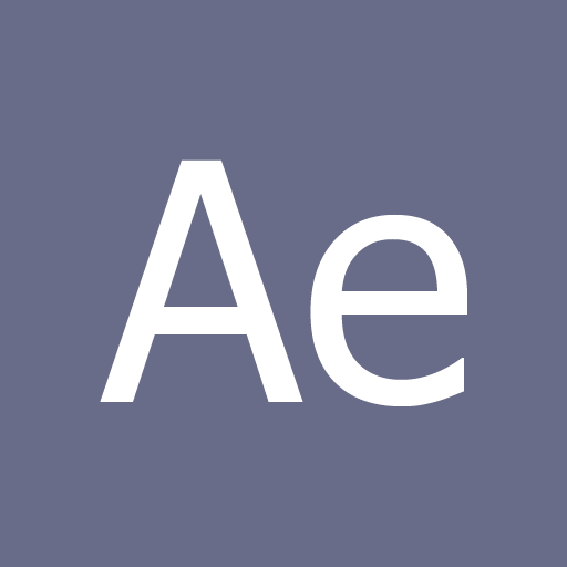 Adobe, After, Effects, Metro Icon