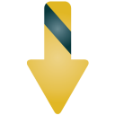 Down, Simple Icon