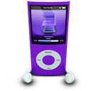 Ipod, Nano, Purple Icon