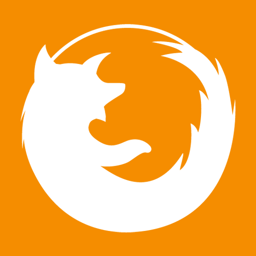Firefox, Metro, Orange Icon
