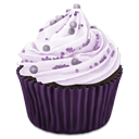 Cupcake, Purple Icon