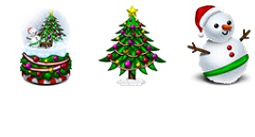 Merry Xmas Icons