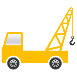 Crane, Truck Icon