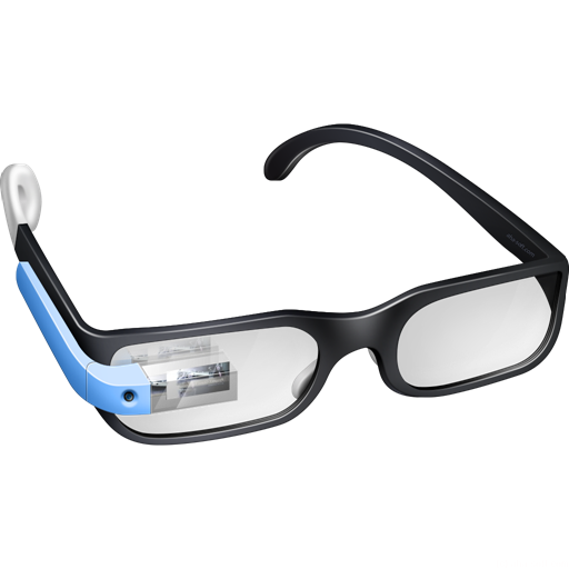 Glasses, Google, Guy Icon