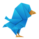 Bird, Origami, Twitter Icon