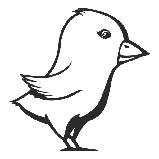 Bird, Detailed, Twitter Icon