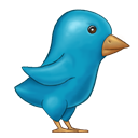Bird, Painted, Twitter Icon