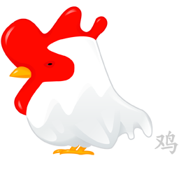 Rooster, Zodiac Icon