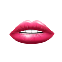 Lips, Red Icon
