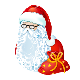 Christmas, Santa Icon