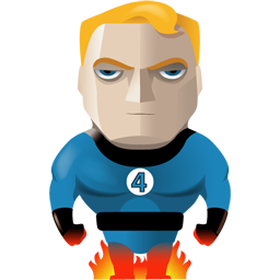 Human Torch Icon Download Free Icons