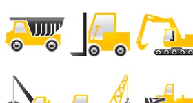 Construction Machines Icons