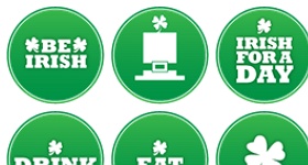 St. Patrick's Day Vector Icons