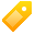Tag, Yellow Icon