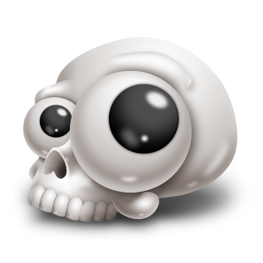 Shocked, Skull Icon