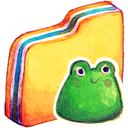 Folder, Froggy Icon