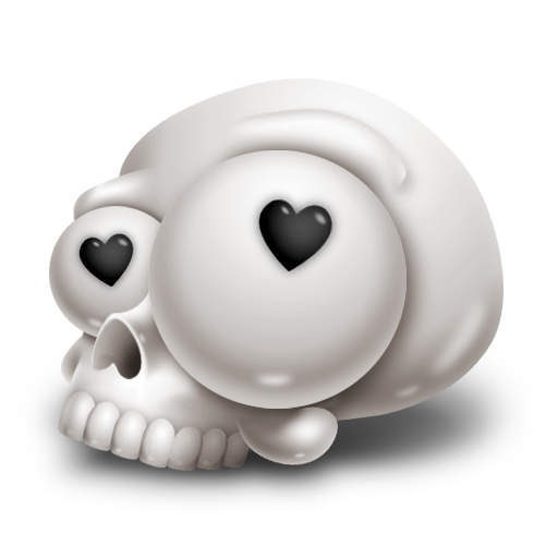 Love, Skull Icon