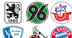 German Football Clubs Icons