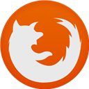 Circle, Firefox, Flat Icon