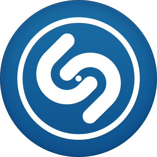 Circle, Flat, Shazam Icon