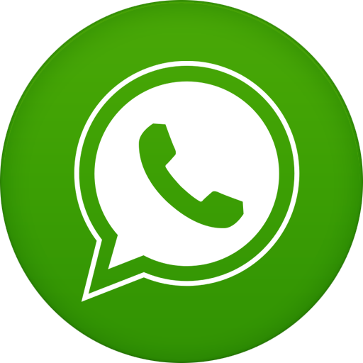 Circle, Flat, Whatsapp Icon