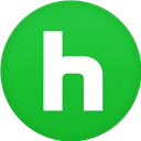 Circle, Flat, Hulu Icon