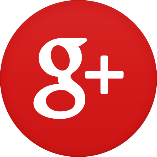 Circle, Flat, Google+ Icon